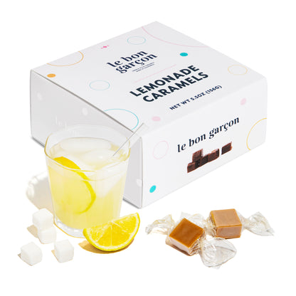 Lemonade Caramels made with fresh Eureka lemons - 5.5 oz box