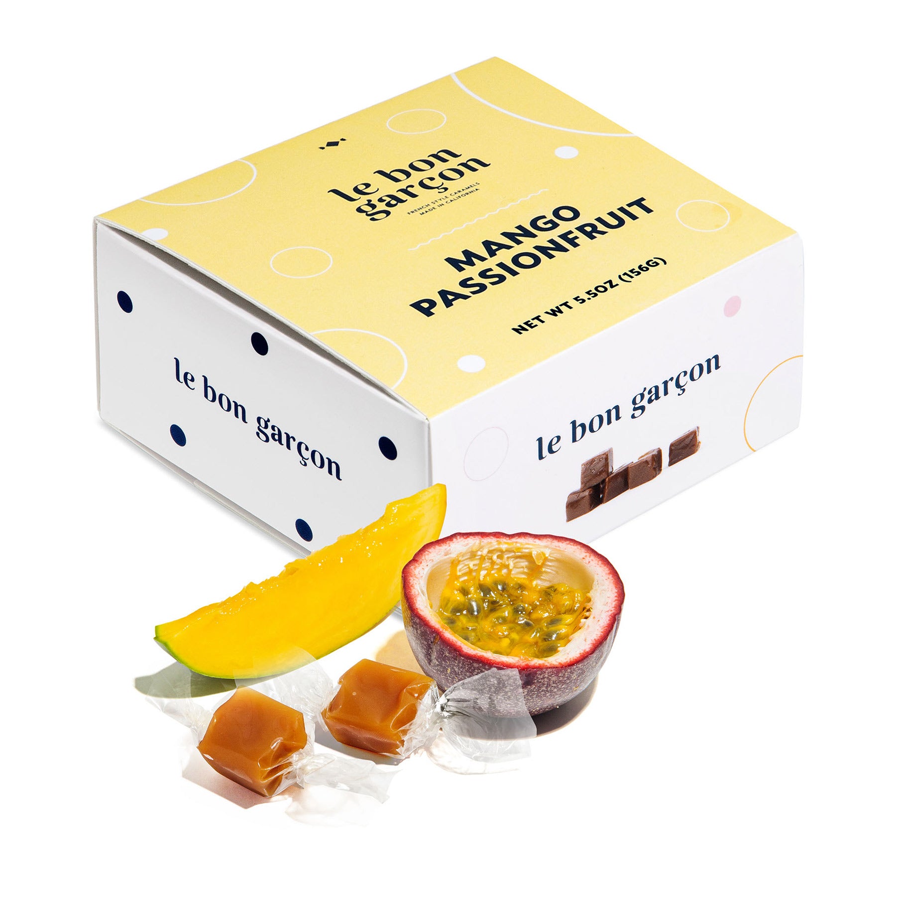 5.5 oz gift box Mango Passionfruit Caramels