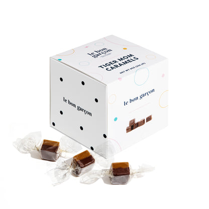 8 OZ BOX OF TIGERMOM CARAMELS